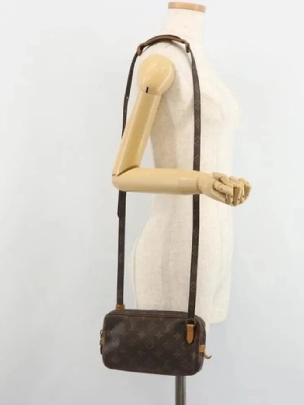 LOUIS VUITTON Monogram Marly Bandouliere Shoulder Bag M51828 LV Auth ka4798